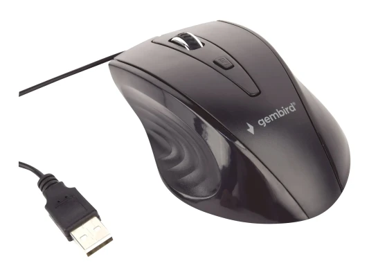 Gembird  |  Mouse  |  MUS-4B-02  |  USB  |  Standard  |  Wired  |  Black