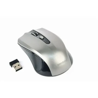Gembird  |  Mouse  |  MUSW-4B-04-BG  |  Standard  |  Wireless  |  Black /  Space Grey