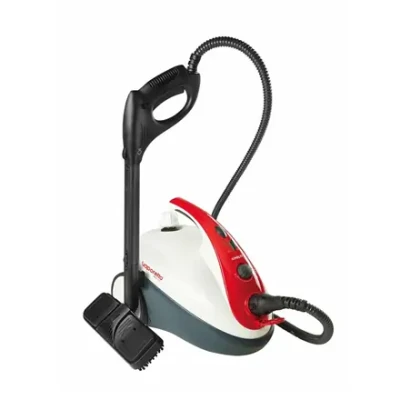 Polti  |  Пароочиститель  |  PTEU0268 Vaporetto Smart 30_R  |  Мощность 1800 Вт  |  Давление пара 3 бар  |  Объем водяного бака 1.6 л  |  Белый / Красный