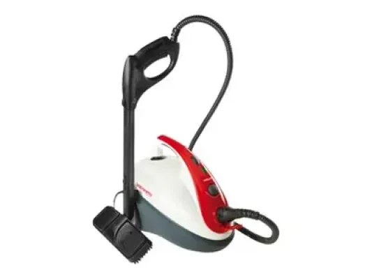 Polti  |  Пароочиститель  |  PTEU0268 Vaporetto Smart 30_R  |  Мощность 1800 Вт  |  Давление пара 3 бар  |  Объем водяного бака 1.6 л  |  Белый / Красный