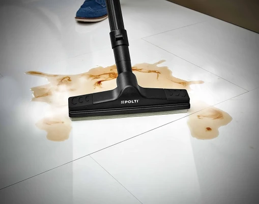 Polti  |  Steam cleaner  |  PVEU0082 Vaporetto Lecoaspira FAV30  |  Power 1350 W  |  Steam pressure 4 bar  |  Water tank capacity 1.1 L  |  White