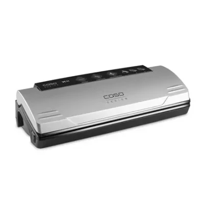 Caso  |  Bar Vacuum sealer  |  VC11  |  Power 120 W  |  Temperature control  |  Stainless steel