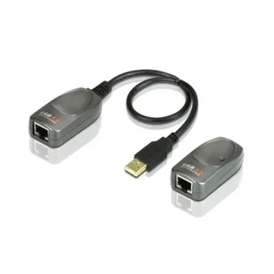 Aten USB 2.0 Cat 5 izpletnis (līdz 60m)  |  Aten  |  USB 2.0 Cat 5 izpletnis (līdz 60m)  |  60 m