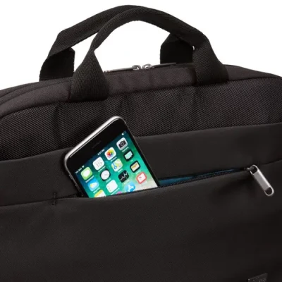 Case Logic  |  Advantage  |  Подходит для размера до 14"  |  Messenger - Портфель  |  Черный  |  Ремень через плечо
