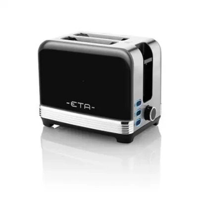 ETA  |  Storio Toaster  |  ETA916690020  |  Power 930 W  |  Housing material Stainless steel  |  Black