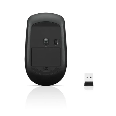 Lenovo  |  Беспроводная мышь  |  400  |  Беспроводная мышь  |  Беспроводная  |  2.4 GHz Беспроводное соединение через Nano USB  |  Черный  |  1 год(а)