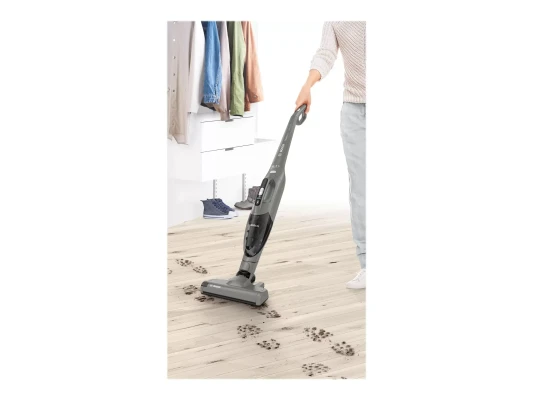 Bosch  |  Vacuum cleaner  |  Readyy'y Serie 2 BBHF214G  |  Cordless operating  |  Handstick and Handheld  |  - W  |  14.4 V  |  Operating time (max) 35 min  |  Grey  |  Warranty 24 month(s)  |  Battery warranty 24 month(s)