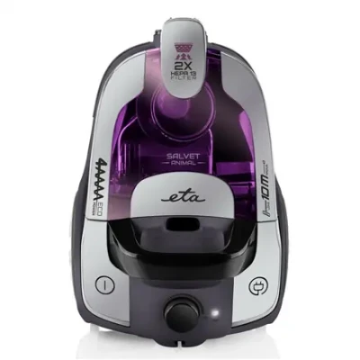 ETA  |  Vacuum cleaners  |  Salvet Animal ETA151390000  |  Bagless  |  Power 700 W  |  Dust capacity 2.2 L  |  Purple
