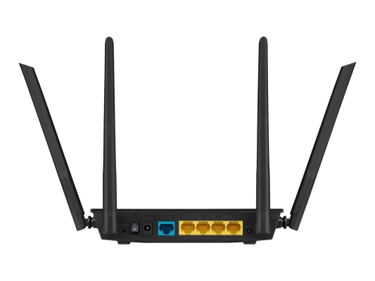 ASUS RT-AC1200 V2 маршрутизатор  |  AC1200  |  Wi-Fi 5  |  2.4 GHz, 5 GHz  |  4× RJ-45