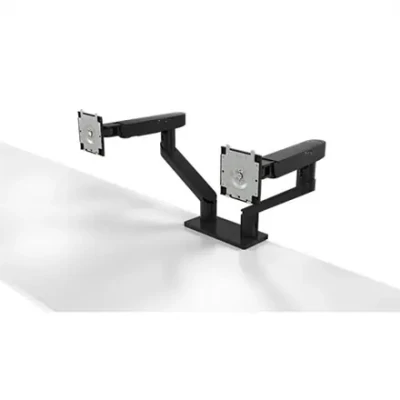 Dell  |  Desk Mount  |  MDA20  |  Height, tilt, swivel, rotation, depth  |  19-27 "  |  Maximum weight (capacity) 10 kg  |  Black