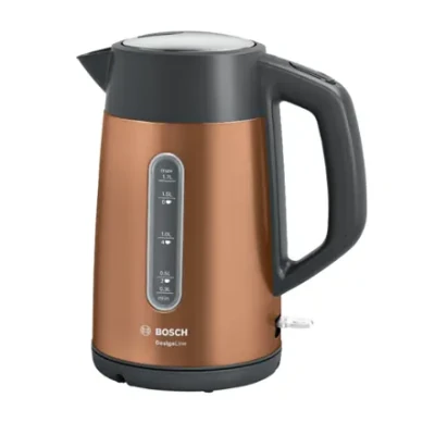 Bosch  |  Kettle  |  TWK4P439  |  Electric  |  2400 W  |  1.7 L  |  Stainless steel  |  360° rotational base  |  Copper