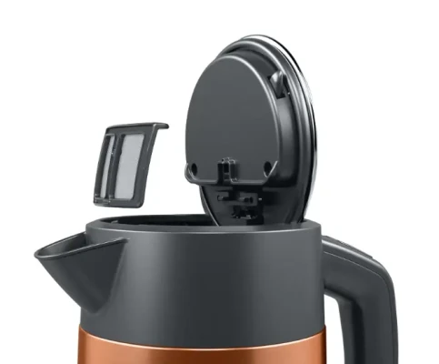 Bosch  |  Kettle  |  TWK4P439  |  Electric  |  2400 W  |  1.7 L  |  Stainless steel  |  360° rotational base  |  Copper