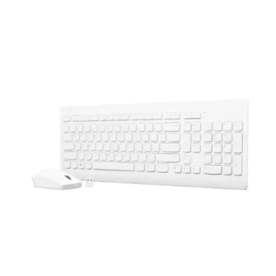 Lenovo  |  Wireless Combo Keyboard & Mouse  |  510  |  White  |  Keyboard and Mouse Combo  |  2.4 GHz Wireless via Nano USB  |  Batteries included  |  English  |  White