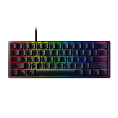 Razer  |  Huntsman Mini  |  Черный  |  Игровая клавиатура  |  Проводная  |  RGB LED подсветка  |  США  |  Линейный оптический RED