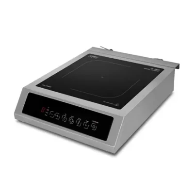 Caso  |  Table Induction Hob  |  Thermo Control TC 3500  |  1 Cooking Zone  |  Touch Controls  |  Black / Stainless Steel