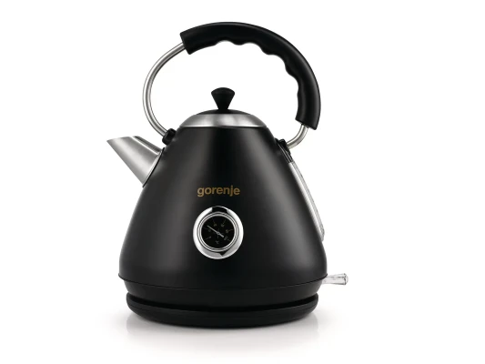 Gorenje  |  Kettle  |  K17CLBK  |  Electric  |  2200 W  |  1.7 L  |  Plastic and metal  |  360° rotational base  |  Black
