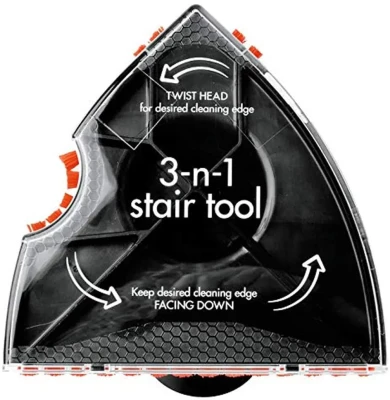 Bissell  |  3-in-1 Upholstery Tool (bag)  |  Titanium
