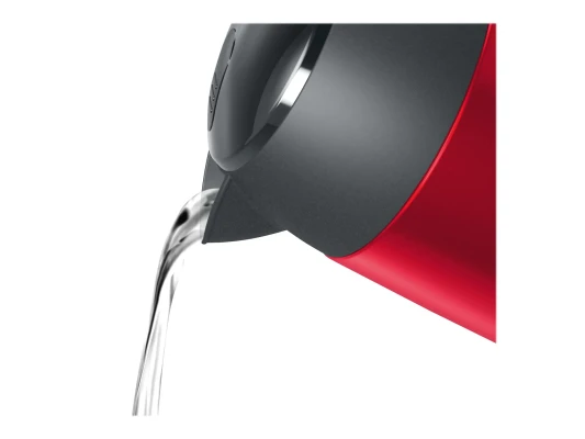 Bosch  |  Kettle  |  DesignLine TWK3P424  |  Electric  |  2400 W  |  1.7 L  |  Stainless steel  |  360° rotational base  |  Red