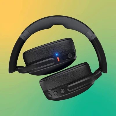 Skullcandy  |  Bezvadu austiņas  |  Crusher Evo  |  Bezvadu  |  Ap ausīm  |  Mikrofons  |  Bezvadu  |  Patiesi melns