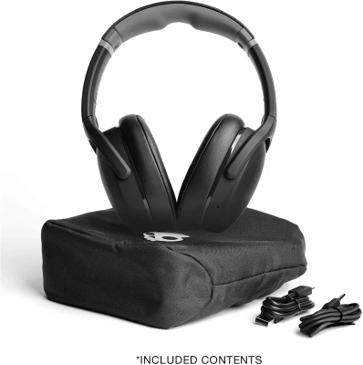 Skullcandy  |  Bezvadu austiņas  |  Crusher Evo  |  Bezvadu  |  Ap ausīm  |  Mikrofons  |  Bezvadu  |  Patiesi melns