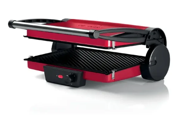 Bosch  |  Grill  |  TCG4104  |  Contact  |  2000 W  |  Red