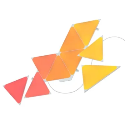 Nanoleaf  |  Shapes Triangles sākuma komplekts (9 paneļi)  |  1 W  |  16M+ krāsas