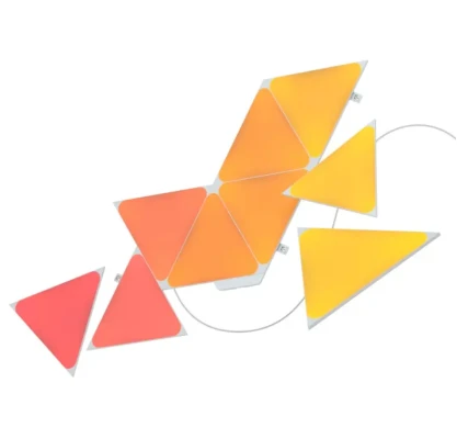 Nanoleaf  |  Shapes Triangles sākuma komplekts (9 paneļi)  |  1 W  |  16M+ krāsas
