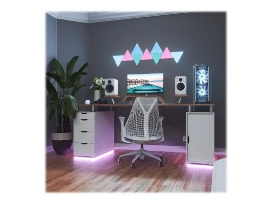 Nanoleaf  |  Shapes Triangles sākuma komplekts (9 paneļi)  |  1 W  |  16M+ krāsas