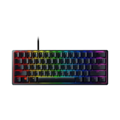 Razer  |  Huntsman Mini 60%  |  Black  |  Gaming keyboard  |  Wired  |  Opto-Mechanical  |  RGB LED light  |  NORD