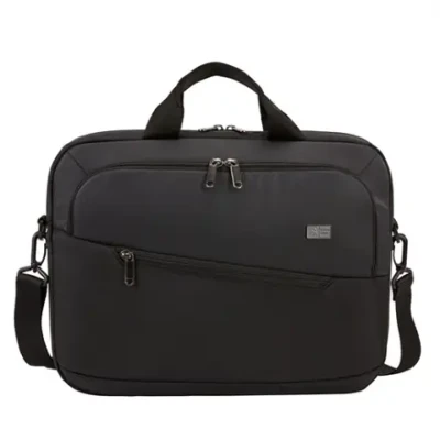 Case Logic  |  PROPA-114  |  Propel Attaché  |  Fits up to size 12-14 "  |  Messenger - Briefcase  |  Black  |  Shoulder strap
