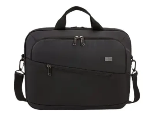Case Logic  |  PROPA-114  |  Propel Attaché  |  Fits up to size 12-14 "  |  Messenger - Briefcase  |  Black  |  Shoulder strap