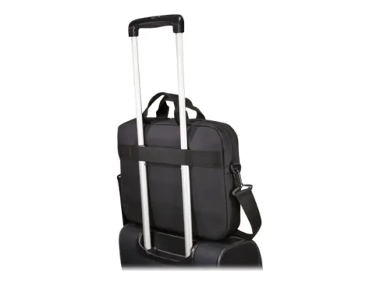 Case Logic  |  PROPA-114  |  Propel Attaché  |  Fits up to size 12-14 "  |  Messenger - Briefcase  |  Black  |  Shoulder strap