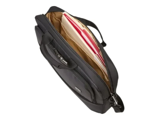 Case Logic  |  PROPA-116  |  Propel Attaché  |  Fits up to size 12-15.6 "  |  Messenger - Briefcase  |  Black  |  Shoulder strap