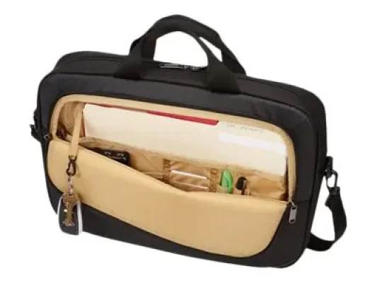 Case Logic  |  PROPA-116  |  Propel Attaché  |  Fits up to size 12-15.6 "  |  Messenger - Briefcase  |  Black  |  Shoulder strap