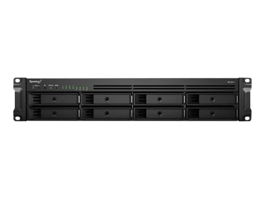 Synology  |  Rack NAS  |  RS1221+  |  Up to 8 HDD / SSD Hot-Swap  |  AMD Ryzen  |  Ryzen V1500B Quad Core  |  Processor frequency 2.2 GHz  |  4 GB  |  DDR4