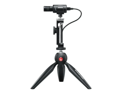 Shure  |  Микрофон и видео набор  |  MV88+DIG-VIDKIT  |  Черный