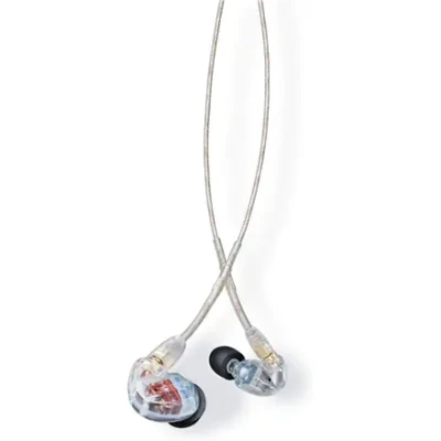 Shure SE535 austiņas, caurspīdīgas  |  Shure