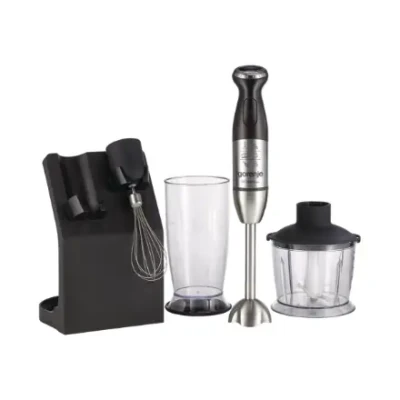 Gorenje  |  Blender  |  HBC807QB  |  Hand Blender  |  800 W  |  Jar material Plastic  |  Jar capacity 0.5 L  |  Chopper  |  Black