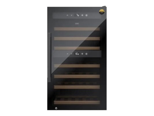 Caso  |  Smart Wine Cooler  |  WineExclusive 66  |  Energy efficiency class G  |  Showcase  |  Free standing  |  Bottles capacity bottles  |  Cooling type Compressor technology  |  Black