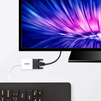 Aten VC965 DisplayPort to DVI Adapter  |  Aten  |  DisplayPort to DVI Adapter  |  VC965  |  DP to DVI