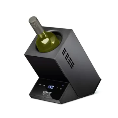 Caso  |  Wine cooler for one bottle  |  WineCase One  |  Energy efficiency class Not apply  |  Free standing  |  Bottles capacity 1  |  Black