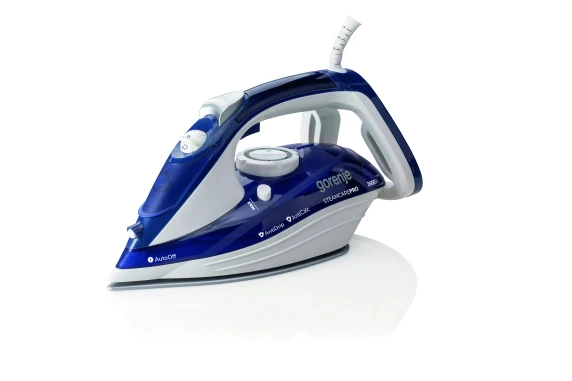 Gorenje  |  Steam Iron  |  SIH2600BLC  |  Power 2600 W  |  Water tank capacity 350 ml  |  Continuous steam 30 g / min  |  Blue / White  |  Steam boost performance 95 g / min