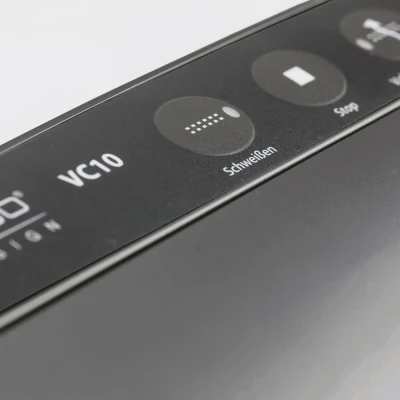 Caso  |  Vakumizolators  |  VC 10 PlusEdition  |  Jauda 110 W  |  Temperatūras kontrole  |  Melna / Sudraba