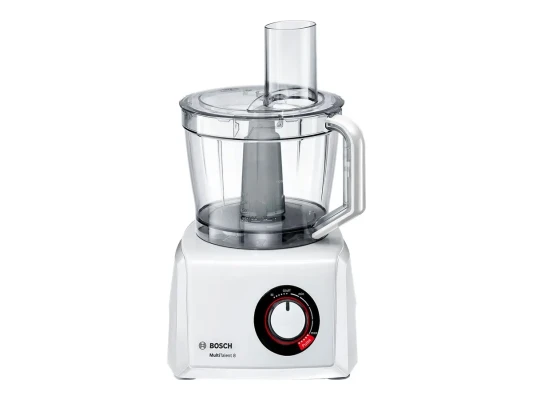Bosch  |  Food Processor MultiTalent 8  |  MC812W501  |  1000 W  |  Number of speeds 2  |  Bowl capacity 3.9 L  |  Blender  |  White