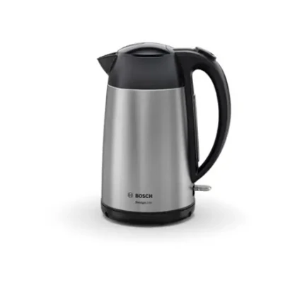 Bosch  |  Kettle  |  DesignLine TWK3P420  |  Electric  |  2400 W  |  1.7 L  |  Stainless steel  |  360° rotational base  |  Stainless steel / Black