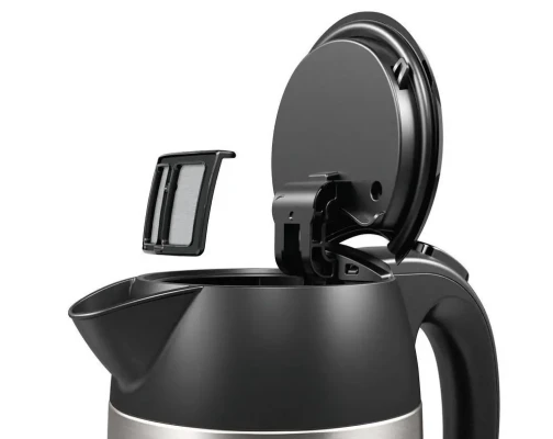 Bosch  |  Kettle  |  DesignLine TWK3P420  |  Electric  |  2400 W  |  1.7 L  |  Stainless steel  |  360° rotational base  |  Stainless steel / Black
