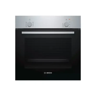 Bosch  |  Oven  |  HBF010BR1S  |  66 L  |  A  |  Multifunctional  |  Manual  |  Height 59.5 cm  |  Width 59.4 cm  |  Stainless steel
