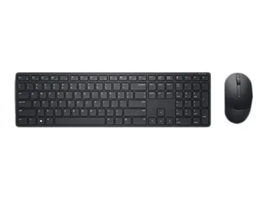 Dell  |  Pro Keyboard and Mouse (RTL BOX)  |  KM5221W  |  Keyboard and Mouse Set  |  Wireless  |  Batteries included  |  US  |  Black  |  Wireless connection
