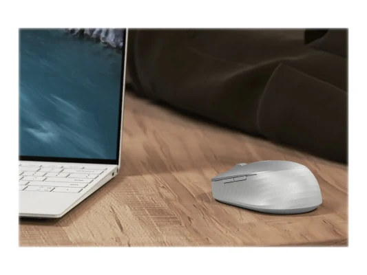Dell  |  Premier Rechargeable Wireless Mouse  |  MS7421W  |  2.4GHz Wireless Optical Mouse  |  Wireless optical  |  Wireless - 2.4 GHz, Bluetooth 5.0  |  Platinum silver