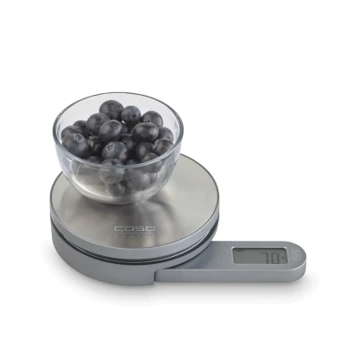 Caso  |  Svari  |  Virtuves EcoMate  |  Maksimālais svars (jauda) 5 kg  |  Graduācija 1 g  |  Displeja tips LCD  |  Nerūsējošais tērauds
